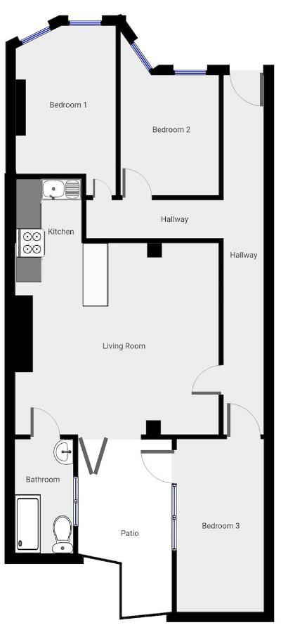 Central Brighton Flat, 3 Bedrooms, Sleeps 6, Close To Shops And Beach Exteriér fotografie